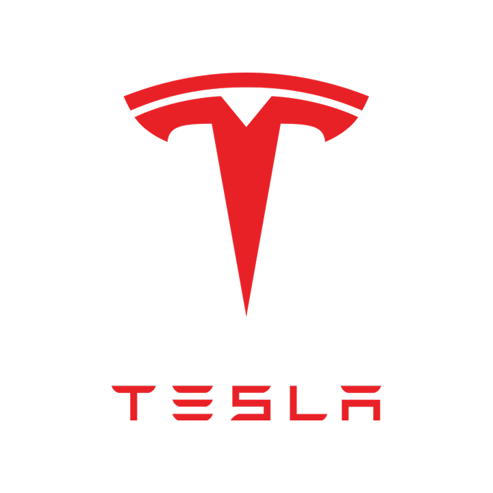 a red and black logo