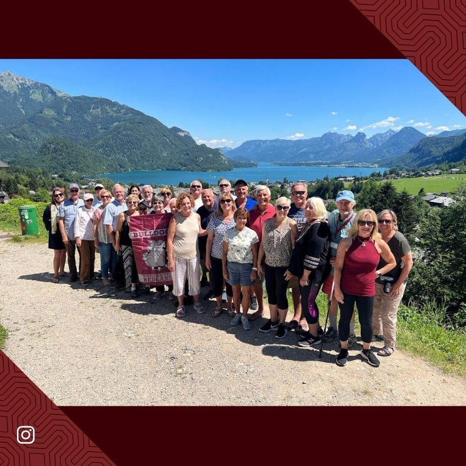 a group of people posing for a photo