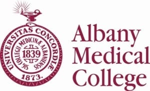 a logo for a medical college