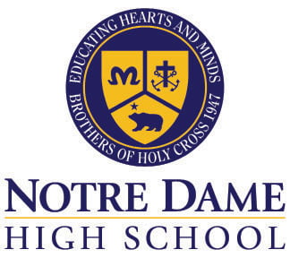 a blue and yellow logo