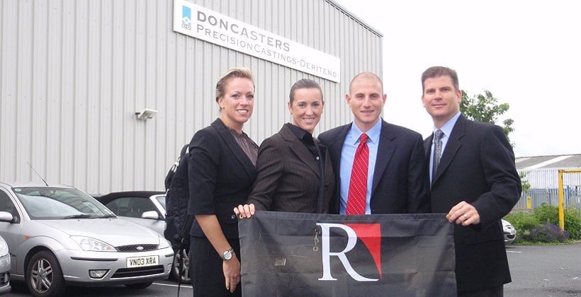 a group of people posing for a photo