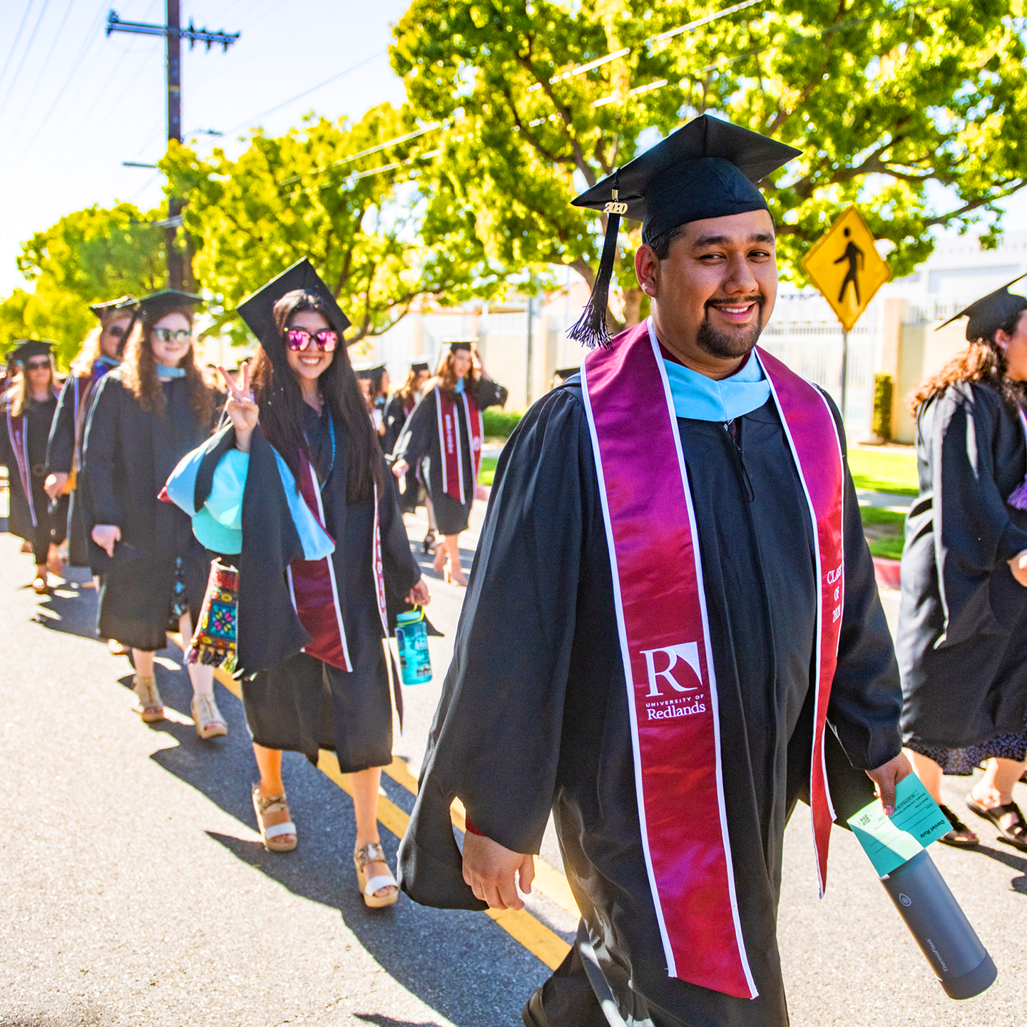 Mutiple media - Graduating Redlands students