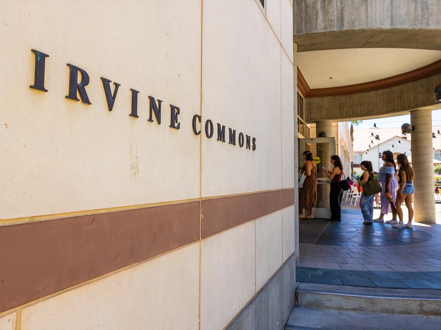 Image card - Irvine Commons dining hall