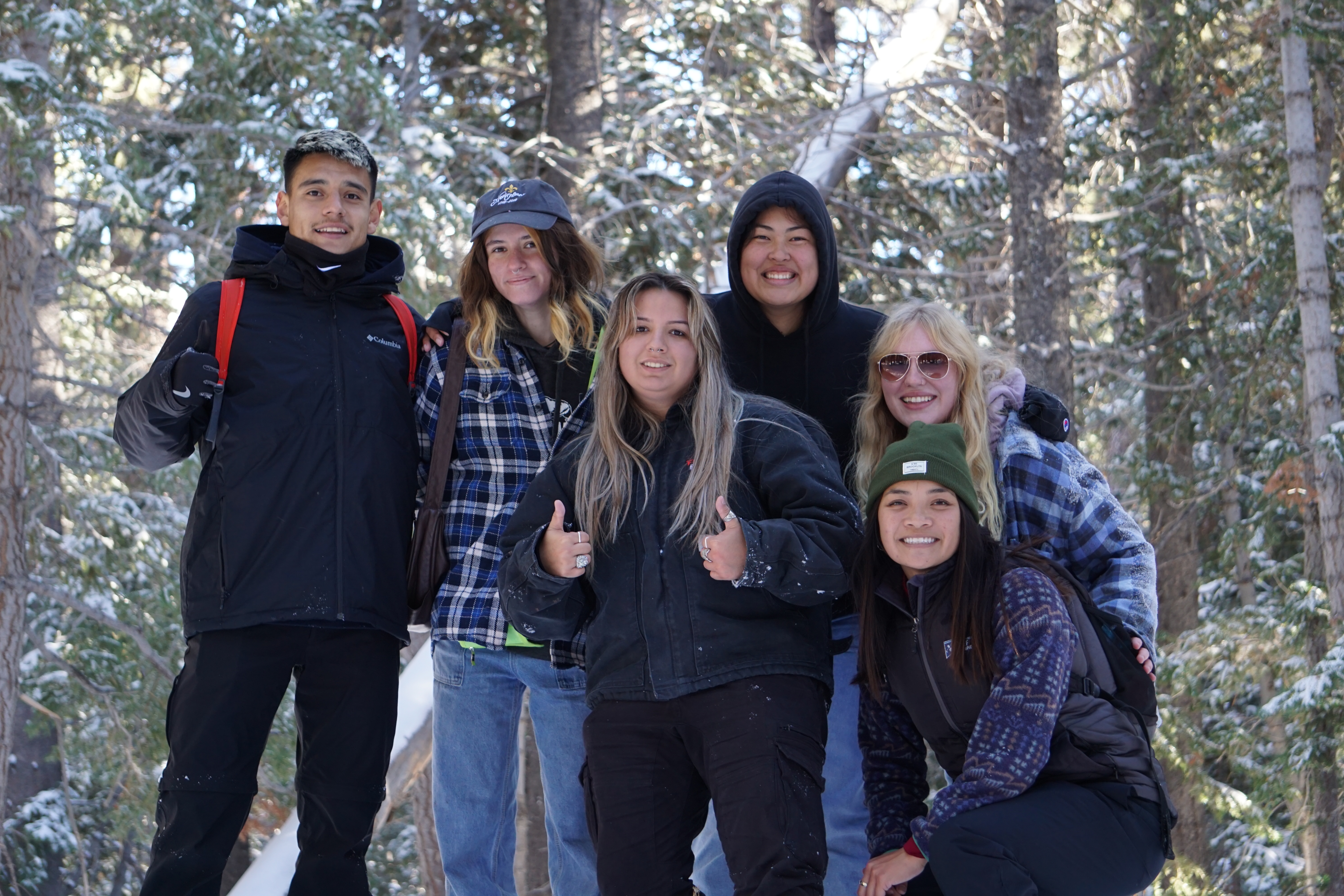 Biodiversity Students in San Jacinto National Park. Fall 2022. 