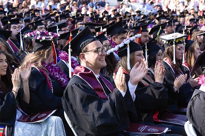 The University of Redlands celebrated 1,535 graduates during its 113th Commencement Weekend. (Photo by Coco McKown '04, '10) 