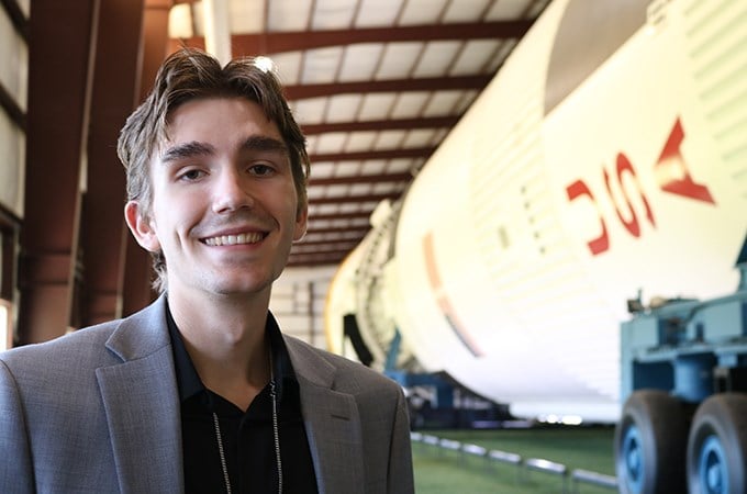“The club was founded as a way for students to get involved with aerospace pursuits and for engineering students to have access to hands-on projects and career resources," says TJ Carson '22, the president of U of R's Students for the Exploration and Development of Space (SEDS) club. 