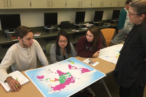 students map spatial across curriculum