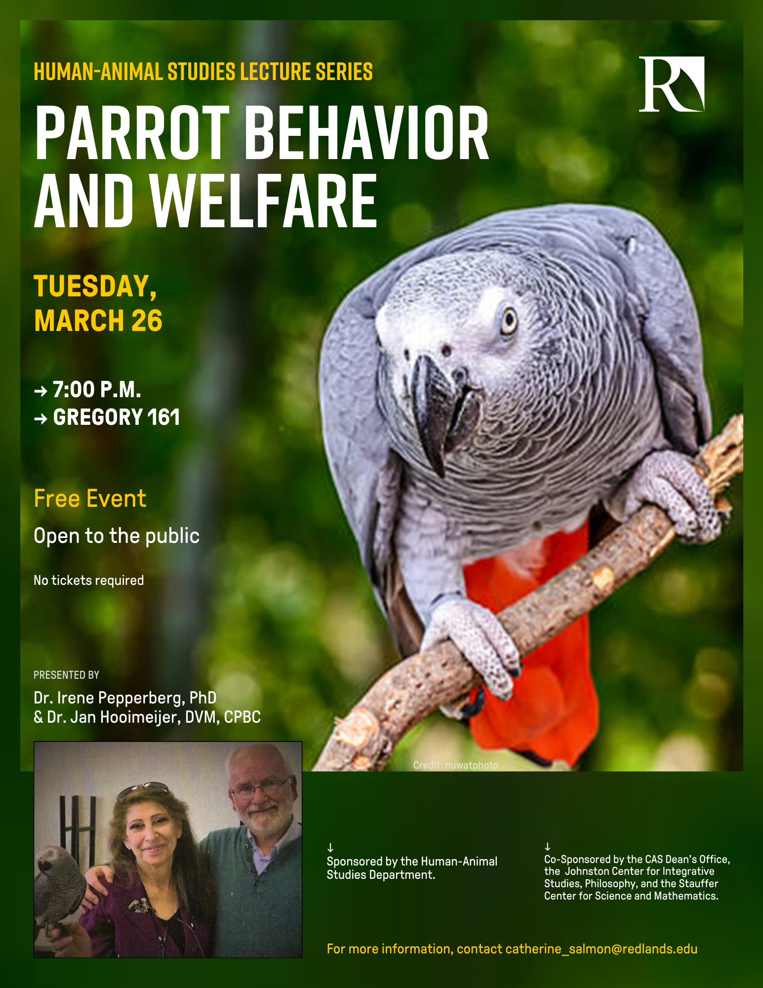 Parrot Behavior and Welfare 03_26_24.png
