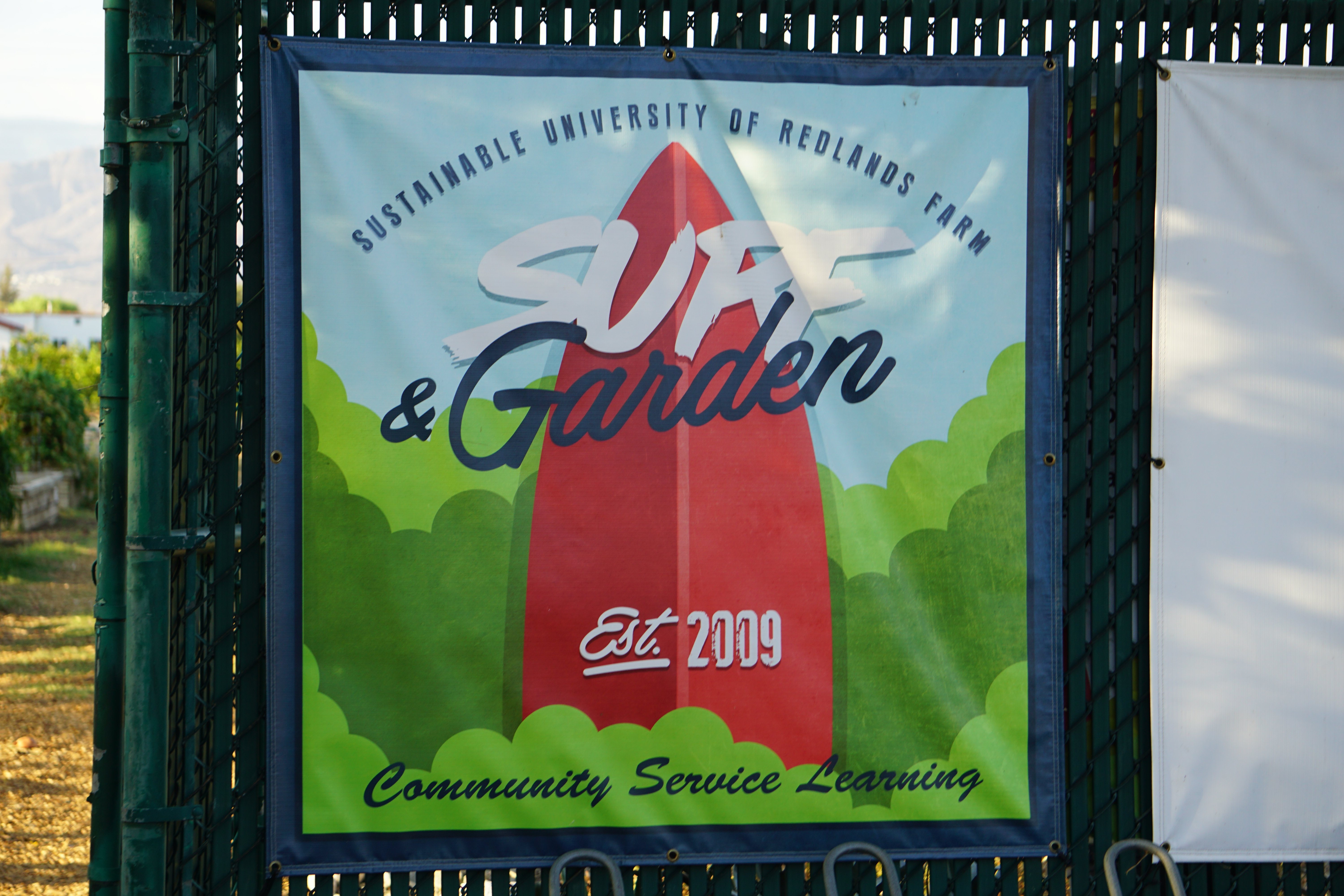 S.U.R.F. Garden Sign