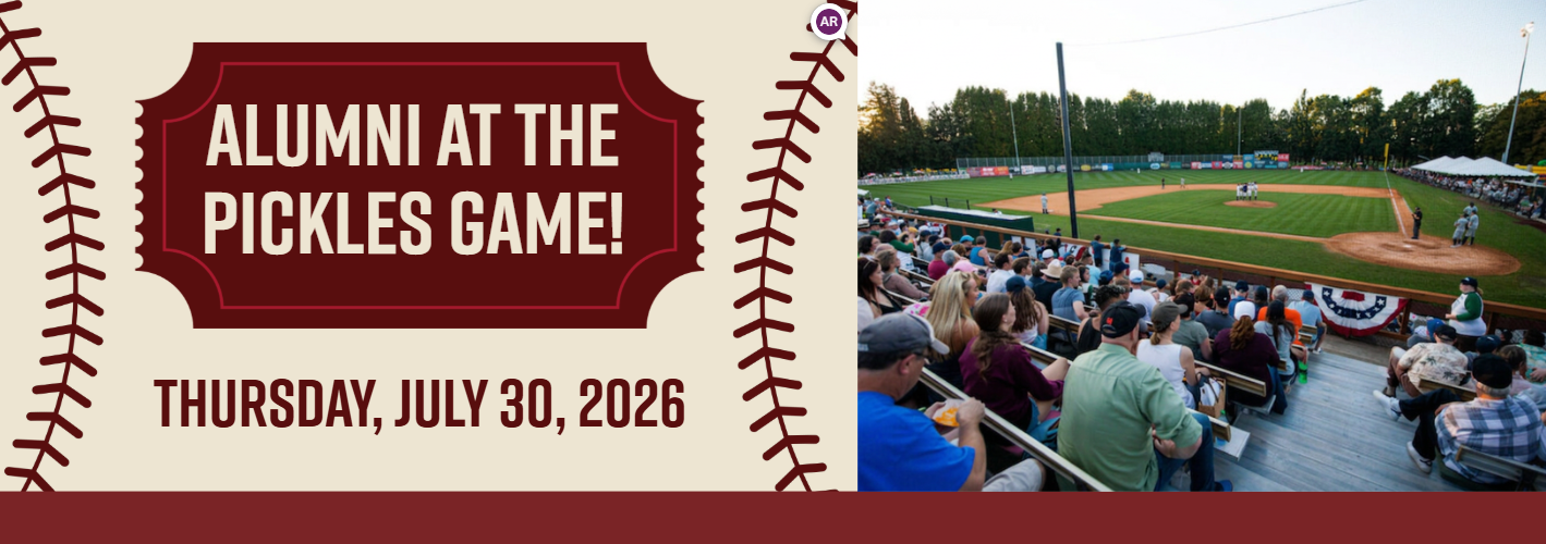 alumni at Portland Pickles baseball
