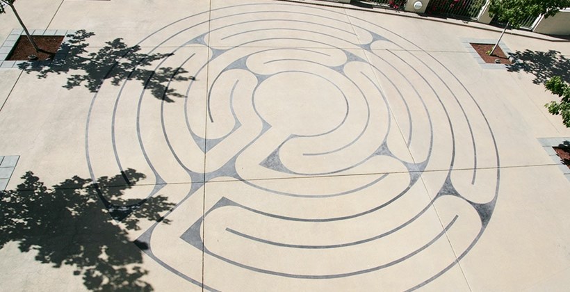 Geneva Terrace Labyrinth