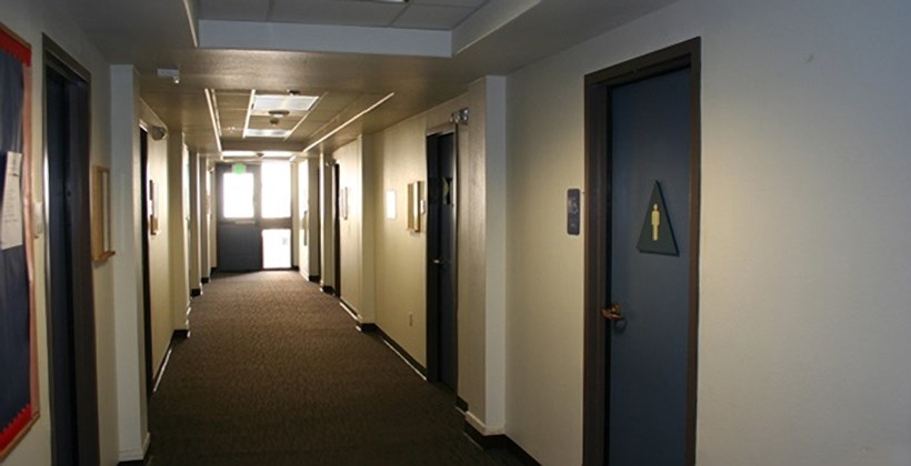 California Hall Hallway