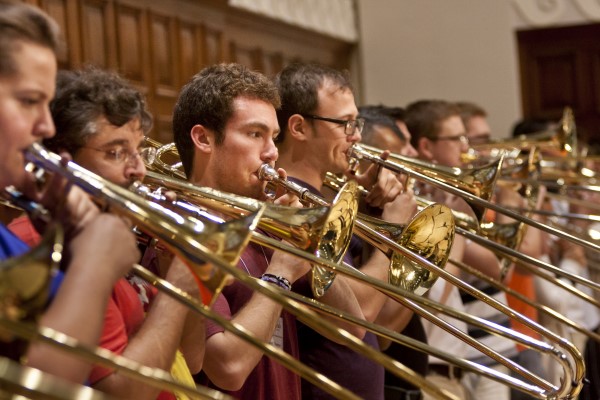 The Pokorny Seminar at University of Redlands welcomes low brass players to hone their skills.