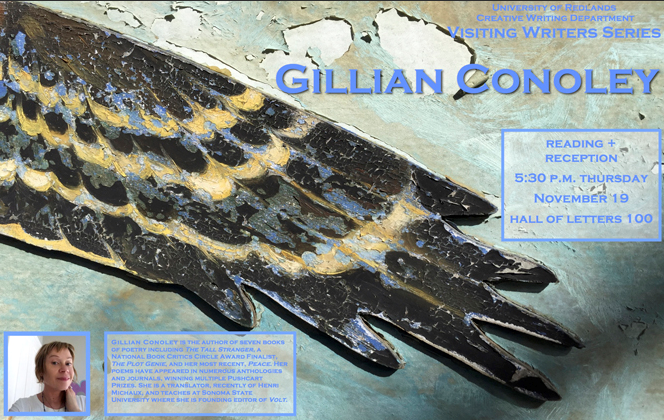 Visiting Writers Series Gillian Conoley